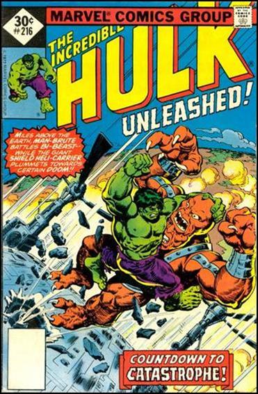 Incredible Hulk (1968) issue 216-C Whitman Cover