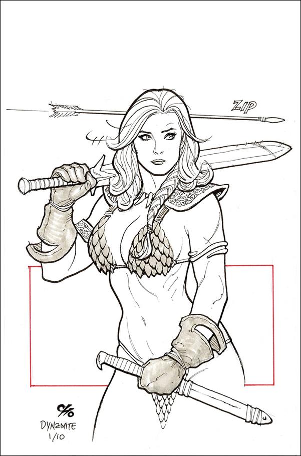 Invincible Red Sonja issue 6-O Frank Cho 1:21 Virgin Cover