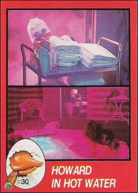 Howard the Duck (Movie) (Base Set) card 30 Howard in Hot Water