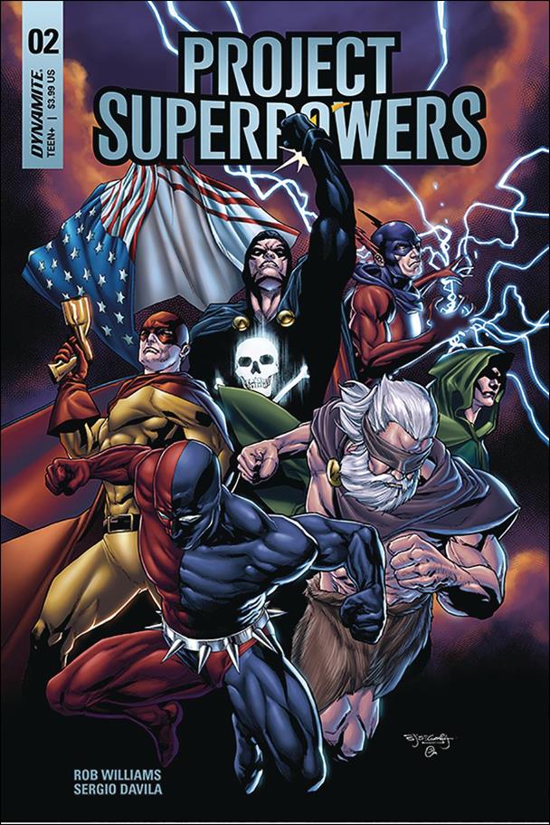 Project Superpowers: Chapter Three issue 2-E Stephen Segovia Cover