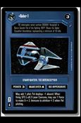 Star Wars: Death Star II Limited (Base Set) card 75 Saber 1