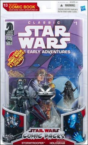 Star Wars: Legacy Collection Comic Packs (2009) figure 13 Stormtrooper & Blackhole Hologram