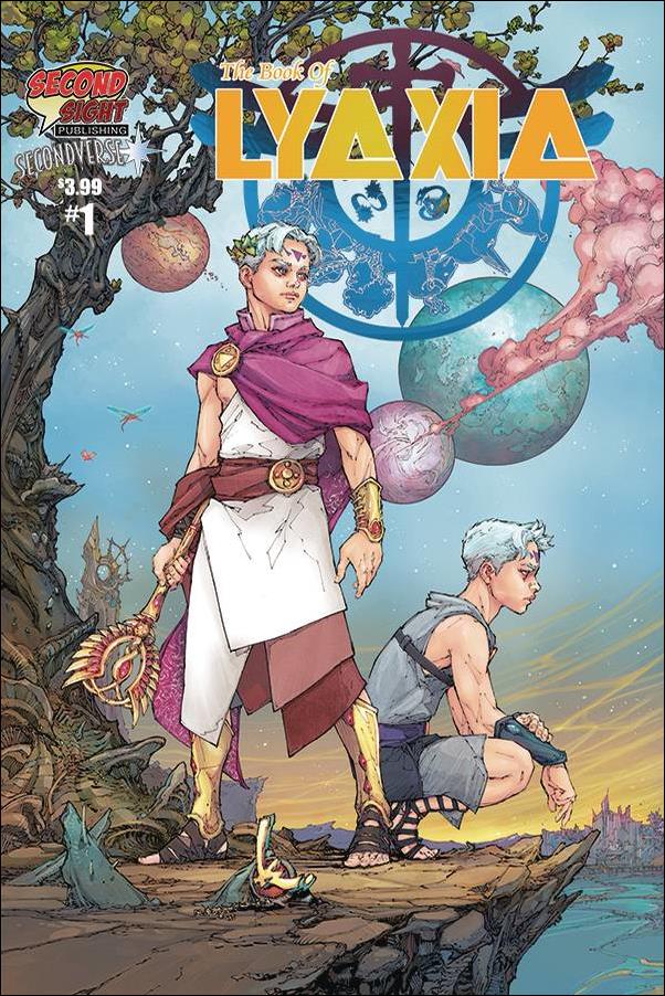 Book of Lyaxia issue 1 Kenneth Rocafort Cover