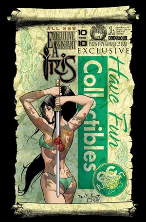 Executive Assistant: Iris (2013) issue 1-D15 Pasquale Qualano Have Fun/QC Fun Con Cover 1/1500