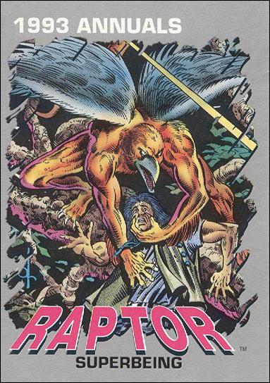 Marvel 1993 Annuals (Base Set) card 21 Raptor
