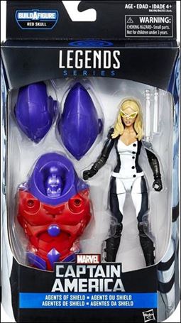 Marvel Legends Series: Captain America (Red Skull Series) figure 2 Agents of S.H.I.E.L.D. (Mockingbird)