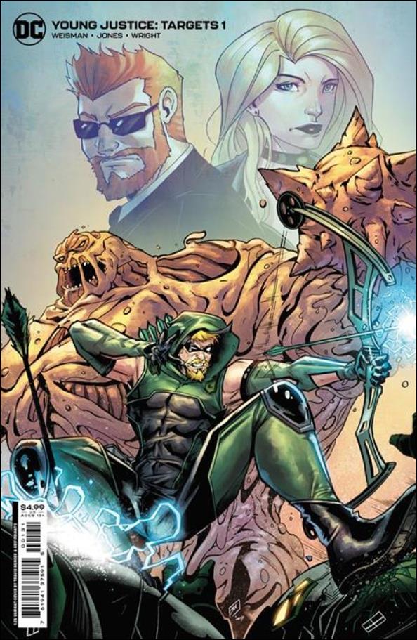 Young Justice: Targets issue 1-C Travis Mercer 1:25 Cardstock Cover
