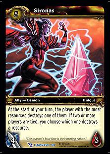 World of Warcraft: March of the Legion (Base Set) card 253 Sironas
