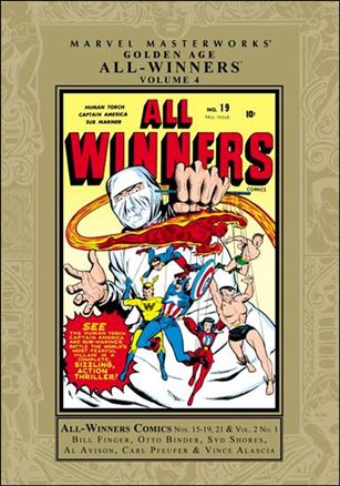 Marvel Masterworks: Golden Age All-Winners Cover Image 2