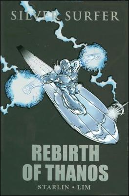 Silver Surfer: Rebirth of Thanos issue nn Mass Market Dust Jacket
