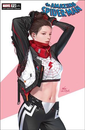Amazing Spider-Man (2018) issue 72-B InHyuk Lee AAPI Heritage Cover