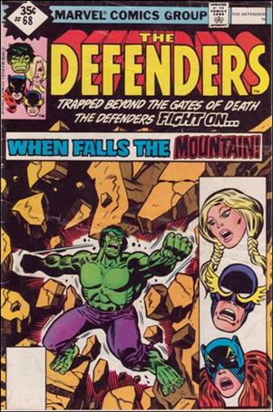 Defenders (1972) issue 68-B Whitman Cover