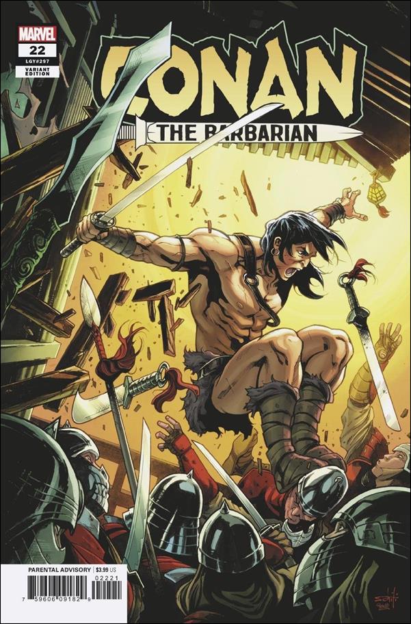 Conan the Barbarian (2019) issue 22-B Valerio Schiti Cover