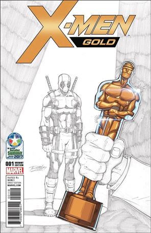 X-Men: Gold issue 1-H Ron Lim 2017 Retailer Summit Cover