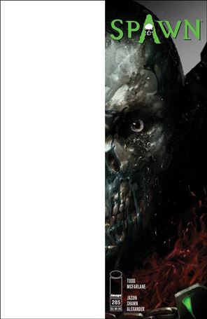 Spawn issue 285-C Francesco Mattina (Right Half) Cover