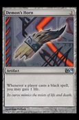 Magic the Gathering: 2012 Core Set (Base Set) card 205 Demon's Horn