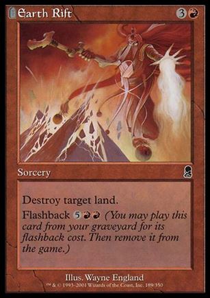Magic the Gathering: Odyssey (Base Set) card 189 Earth Rift