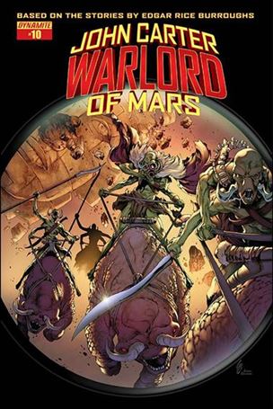 John Carter: Warlord of Mars (2014) issue 10-D Jonathan Lau Subscription Cover