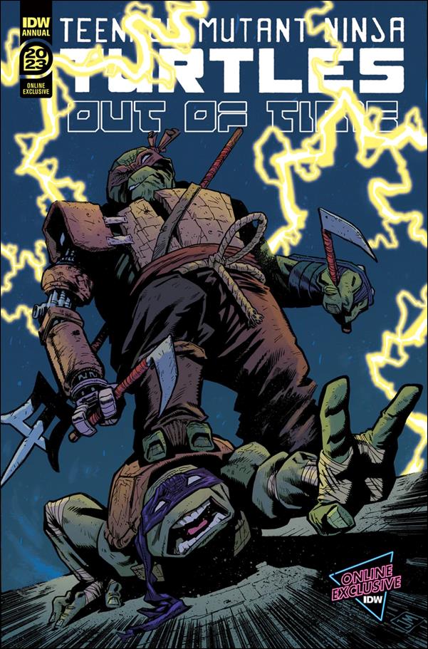 Teenage Mutant Ninja Turtles Annual issue 2023-D Justin Mason IDW Online Cover