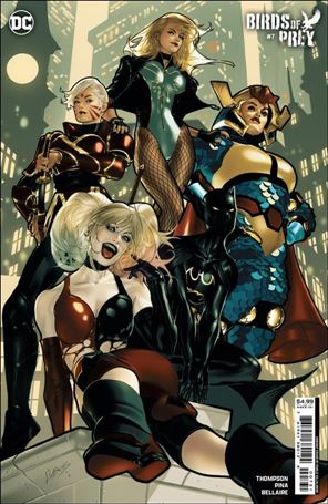 Birds of Prey (2023) issue 7-C Pablo Villalobos Cardstock Cover