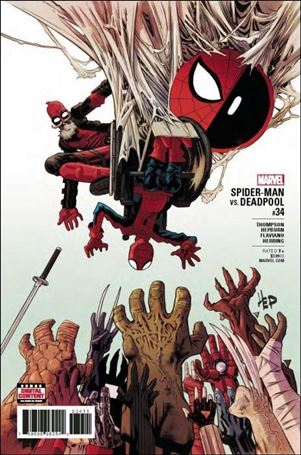 Spider-Man/Deadpool issue 34 Scott Hepburn Cover