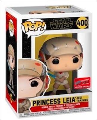 POP! Star Wars figure 400 Princess Leia Jedi Training (2020 NYCC)