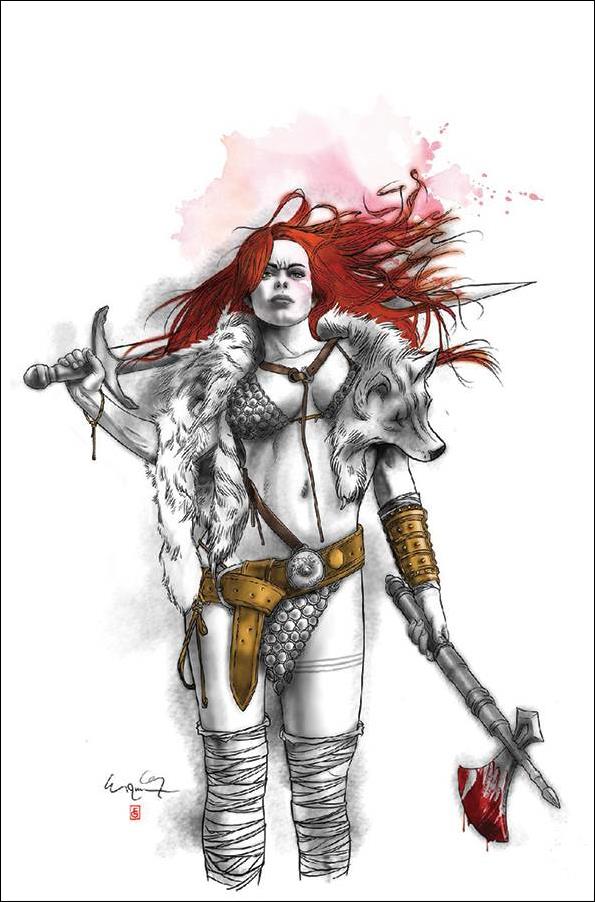 Red Sonja: Empire of the Damned issue 4-H Ergün Gündüz Virgin 1:10 Cover