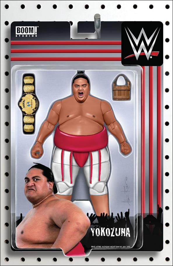 WWE issue 22-B Adam Riches Action Figure Cover