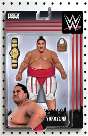 WWE issue 22-B Adam Riches Action Figure Cover