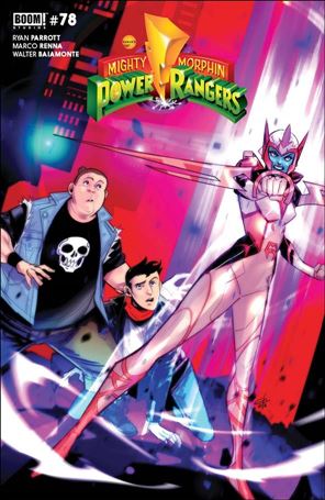 Mighty Morphin issue 12-B Eleonora Carlini Cover
