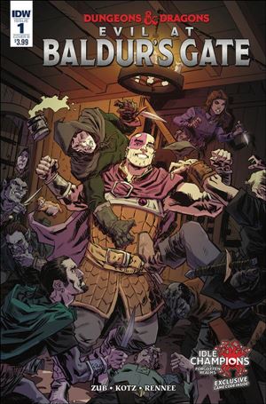 Dungeons & Dragons: Evil at Baldur's Gate issue 1-B Dean Kotz Cover