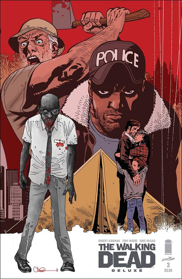 Walking Dead Deluxe issue 3-C Charlie Adlard Cover