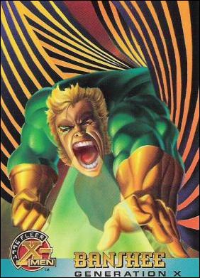 1996 Fleer X-Men Wal-Mart (Base Set) card 29 Banshee