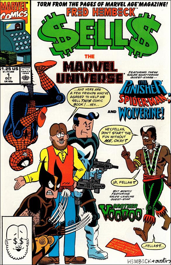 Fred Hembeck Sells the Marvel Universe issue 1