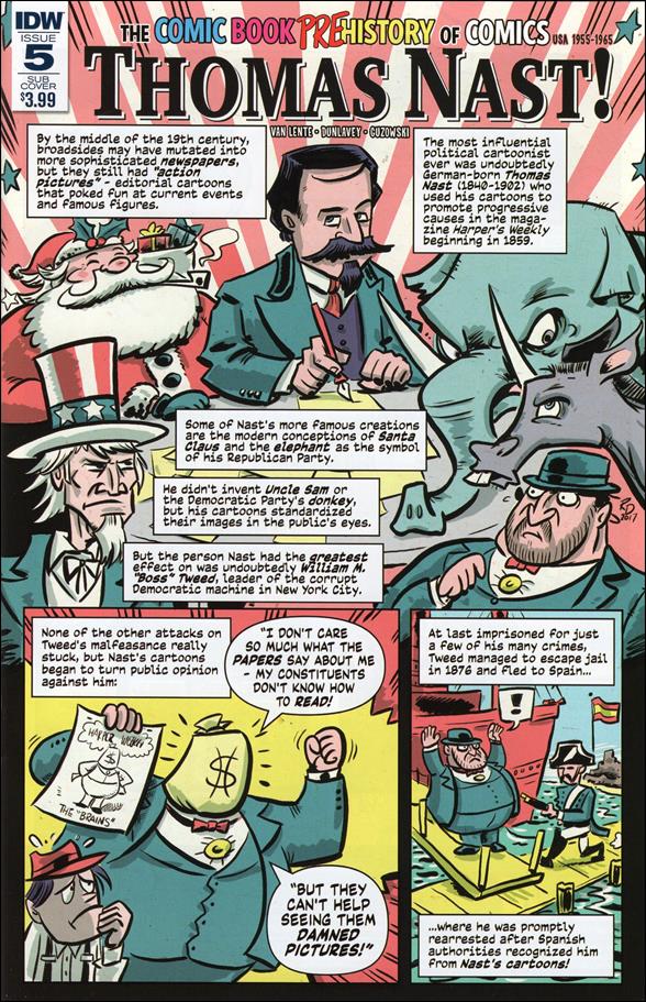 Comic Book History of Comics (2016) issue 5-B Ryan Dunlavey Subscription Cover