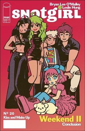 Snotgirl issue 20-B Bryan Lee O'Malley Cover