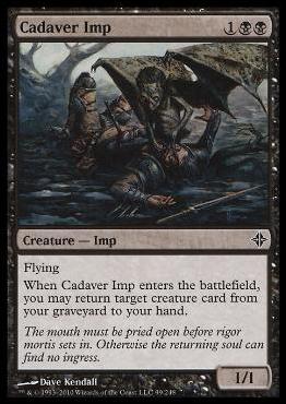 Magic the Gathering: Rise of the Eldrazi (Base Set) card 99 Cadaver Imp