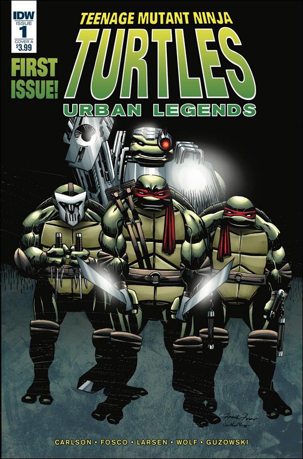 Teenage Mutant Ninja Turtles: Urban Legends issue 1 Frank Fosco Cover