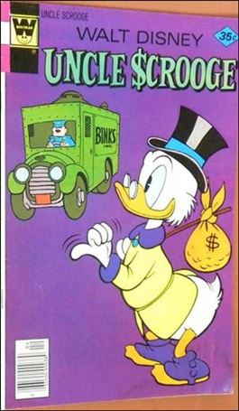 Walt Disney's Uncle Scrooge issue 151-B Whitman Cover