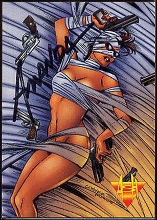 Ash (Autograph Subset) card 25 Amanda Conner