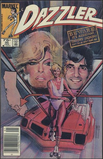Dazzler (1981) issue 30-C Canadian Price Cover