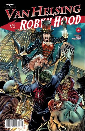 Van Helsing vs Robyn Hood issue 4-D Igor Vitorino Cover