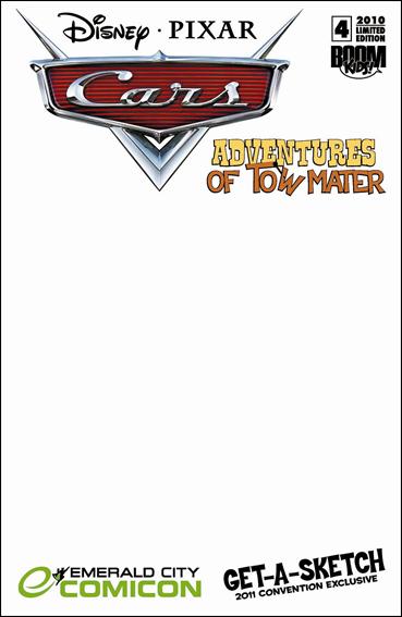 Cars: Adventures of Tow Mater issue 4-B Emerald City Comicon Blank Cover 1/500