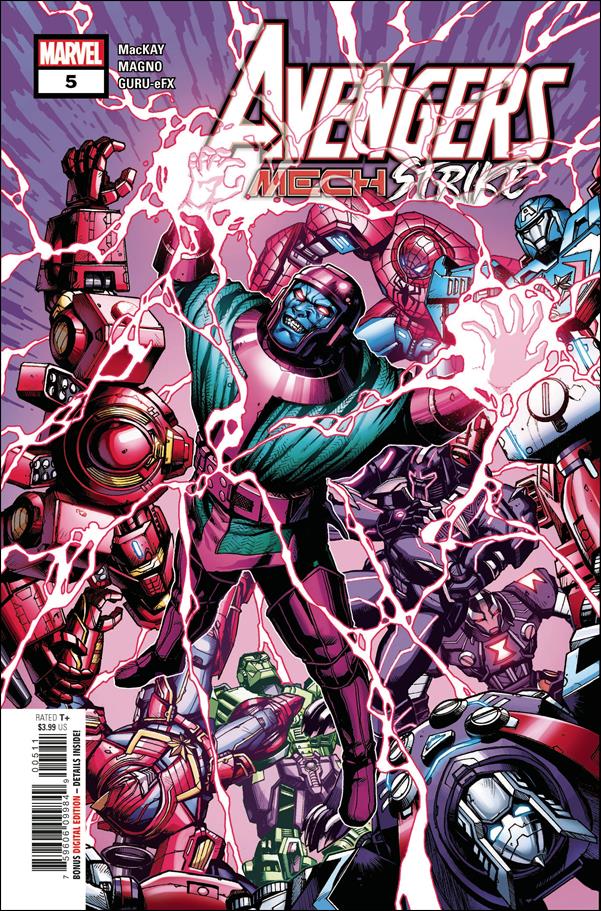 Avengers Mech Strike issue 5 Kei Zama Cover