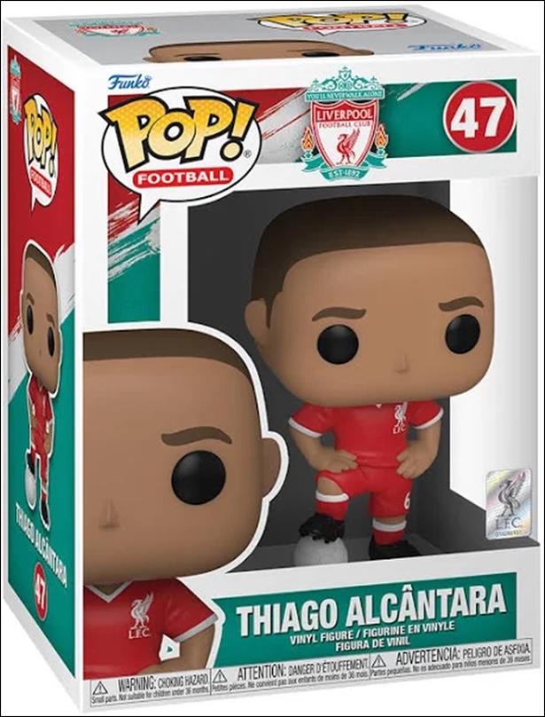 Pop! Football (Soccer) figure 47 Thiago Alcantara