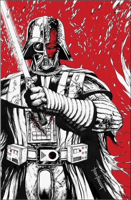 Star Wars: Darth Vader - Black, White & Red issue 1-U Tyler Kirkham Virgin Cover