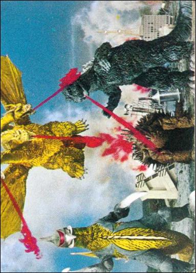 Godzilla Mini Cards (Base Set) card 34