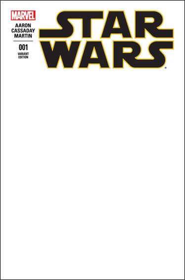 Star Wars (2015) issue 1-L Blank/Sketch Cover