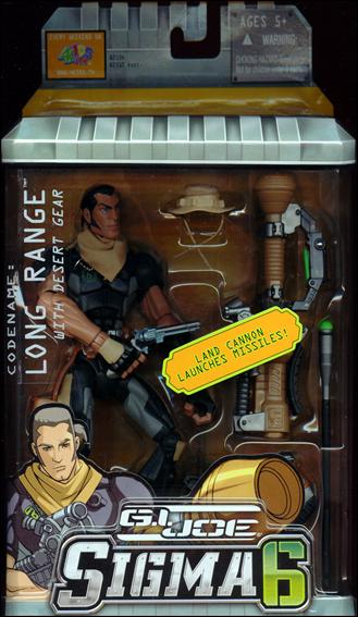 G.I. Joe: SIGMA 6 (Soldier Assortment) figure 8 Long Range with Desert Gear