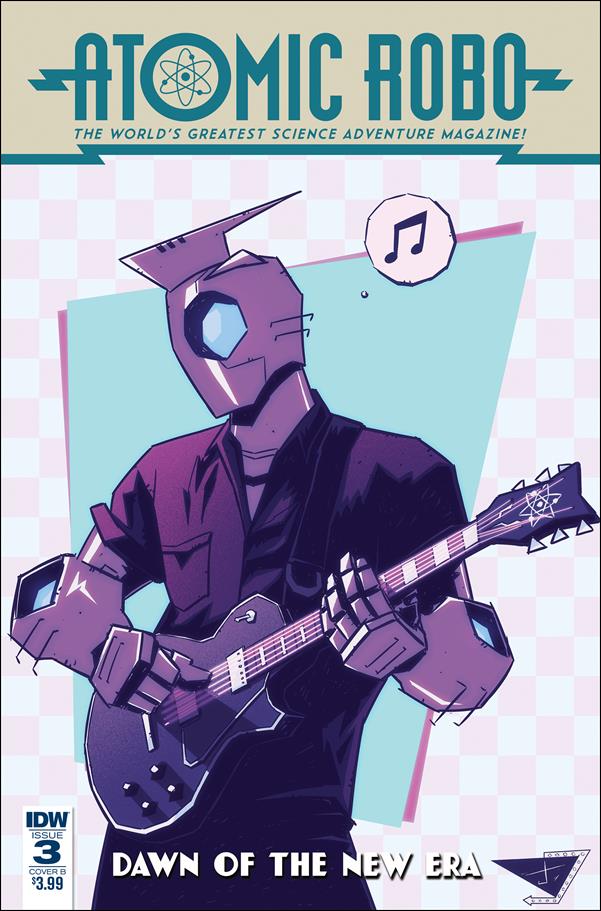 Atomic Robo: Dawn of a New Era issue 3-B Josh Burcham Cover